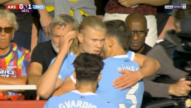 اهداف مباراة مانشستر سيتي وارسنال 1 1 الدوري الانجليزي