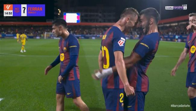 هدف فيران توريس الاول في مرمي خيتافي اسيست رائع بالكعب من اولمو