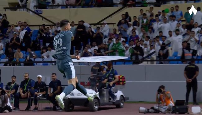 هدف عبدالله الحمدان الرائع في مرمي العدالة بكأس خادم الحرمين