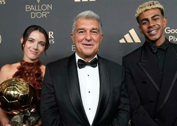 لابورتا عن تصريحات والد لامين يامال نجله ليس م كتئب ا وحضرنا الحفل احترام ا لكرة القدم