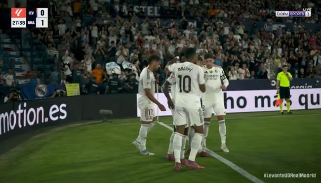 اهداف مباراة ريال مدريد وليفانتي 4 1 الدوري الاسباني