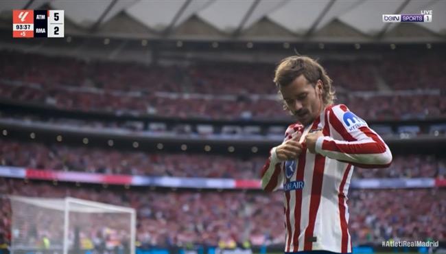 هدف جريزمان في مرمي ريال مدريد بالدوري الاسباني