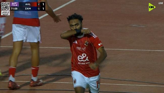 هدف حسين الشحات في مرمي الزمالك بالدوري المصري