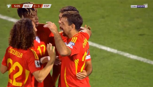 اهداف مباراة اسبانيا وبلغاريا 3 0 تصفيات كأس العالم