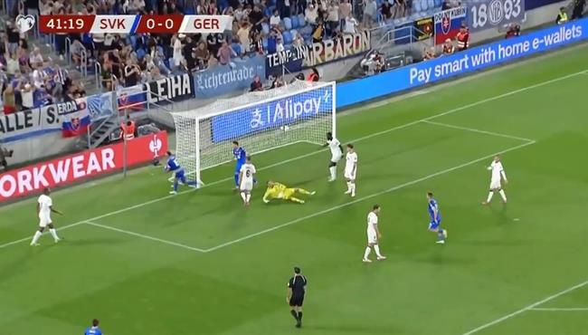 اهداف مباراة المانيا وسلوفاكيا 0 2 تصفيات كاس العالم