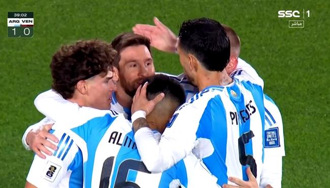 اهداف مباراة الارجنتين وفنزويلا 3 0 تصفيات كأس العالم