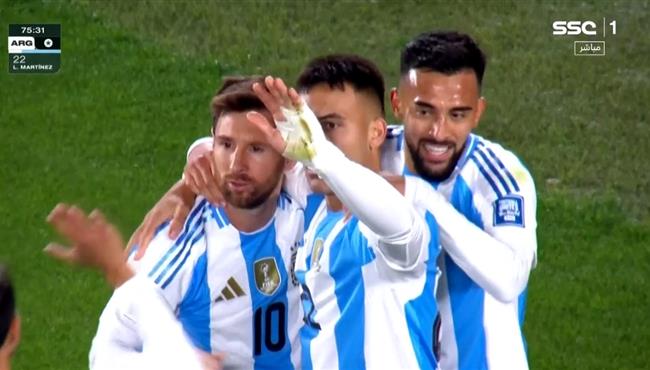 هدف لاوتارو مارتينيز في مرمي فنزويلا بتصفيات كأس العالم