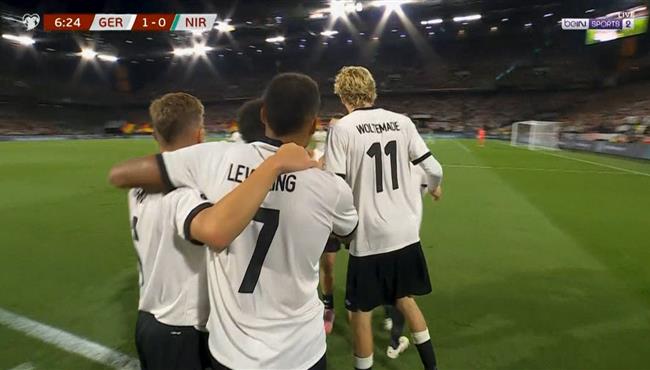 اهداف مباراة المانيا وايرلندا الشمالية 3 1 تصفيات كأس العالم