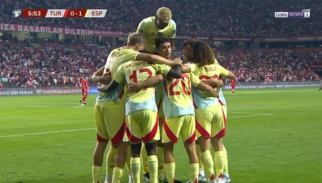 اهداف مباراة اسبانيا وتركيا 6 0 تصفيات كأس العالم