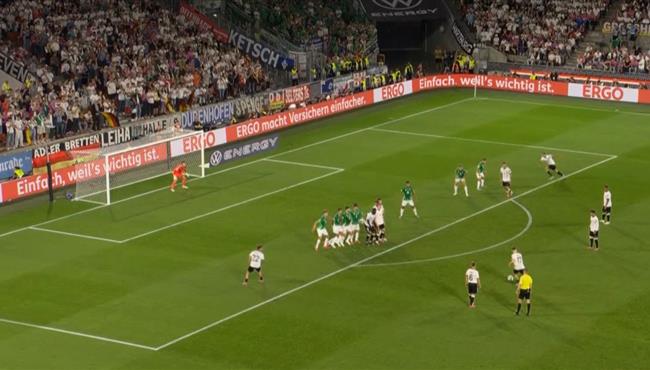 هدف فيرتز العالمي في مرمي ايرلندا الشمالية بتصفيات كأس العالم