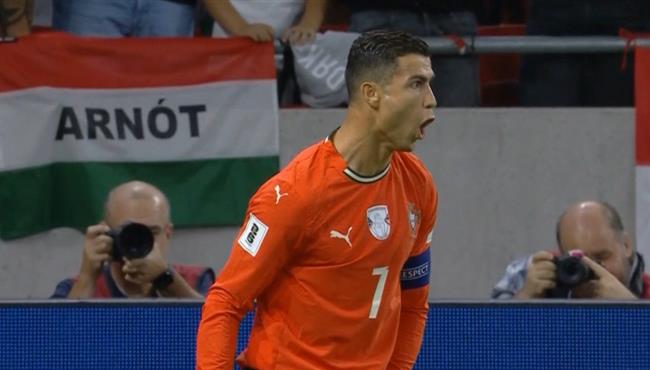 هدف رونالدو في مرمي المجر بتصفيات كأس العالم