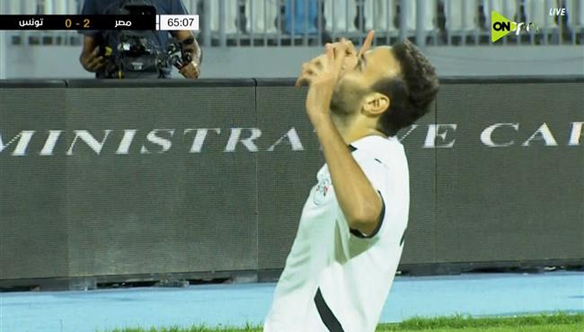 هدف ميدو جابر الرائع في مرمي تونس