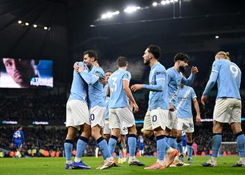 فيديو ماكس ألين يسجل هدف مانشستر سيتي الأول أمام إكستر سيتي