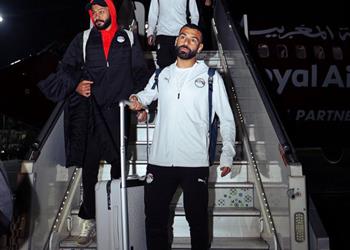 صور منتخب مصر يصل طنجة استعداد ا لمواجهة السنغال في نصف نهائي كأس أمم إفريقيا