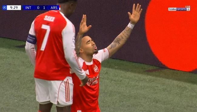 اهداف مباراة ارسنال وانتر ميلان 3 1 دوري ابطال اوروبا