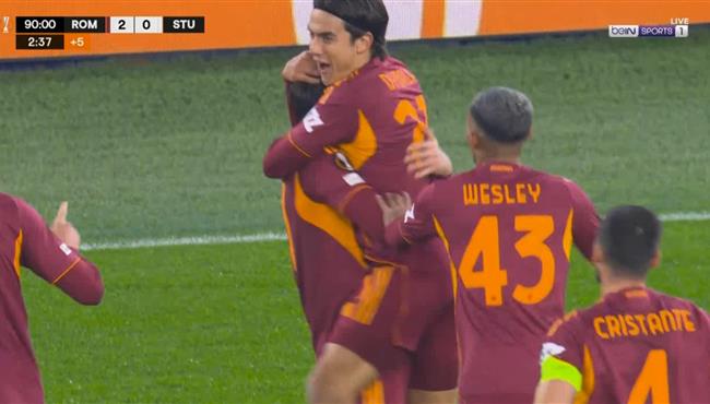 اهداف مباراة روما وشتوتجارت 2 0 الدوري الاوروبي