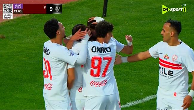 اهداف مباراة الزمالك وبتروجيت 2 0 الدوري المصري