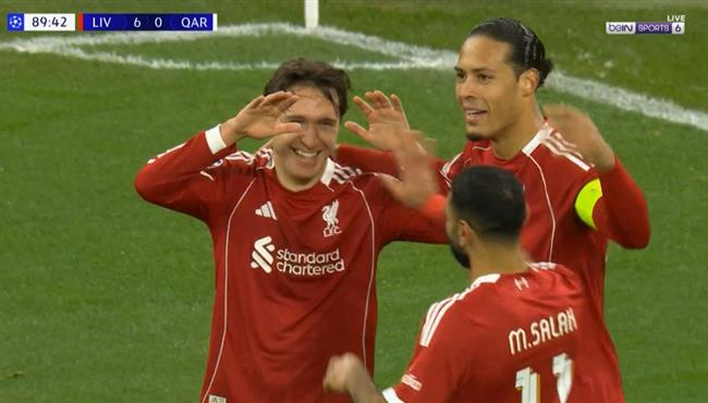 هدف ليفربول السادس في مرمي قره باج بدوري ابطال اوروبا