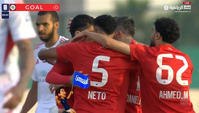 اهداف مباراة الجزيرة والبطائح 1 1 الدوري الاماراتي