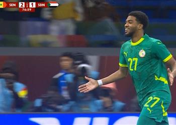فيديو إبراهيم مباي يسجل هدف السنغال الثالث أمام السودان