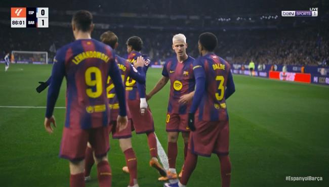 اهداف مباراة برشلونة واسبانيول 2 0 الدوري الاسباني