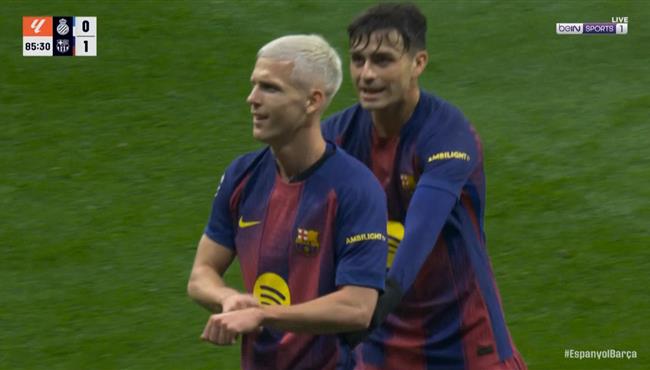 هدف داني اولمو الرائع في مرمي اسبانيول بالدوري الاسباني