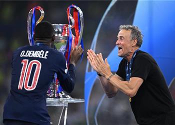 تطورات جديدة حول مستقبل لويس إنريكي مع باريس سان جيرمان ومصير ديمبلي