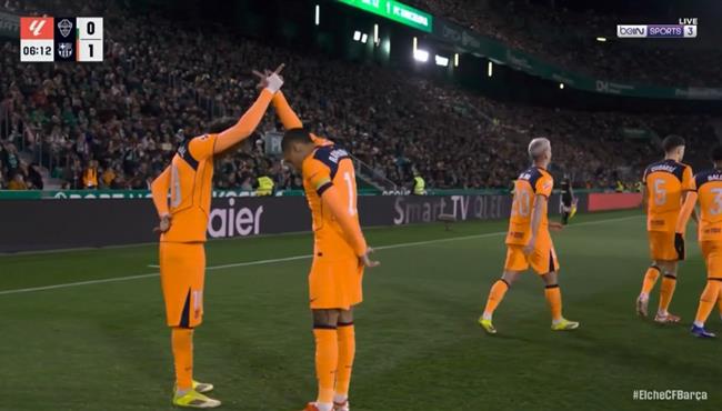 اهداف مباراة برشلونة والتشي 3 1 الدوري الاسباني