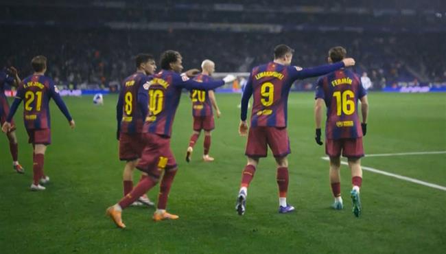 هدف ليفاندوفسكي في مرمي اسبانيول بالدوري الاسباني