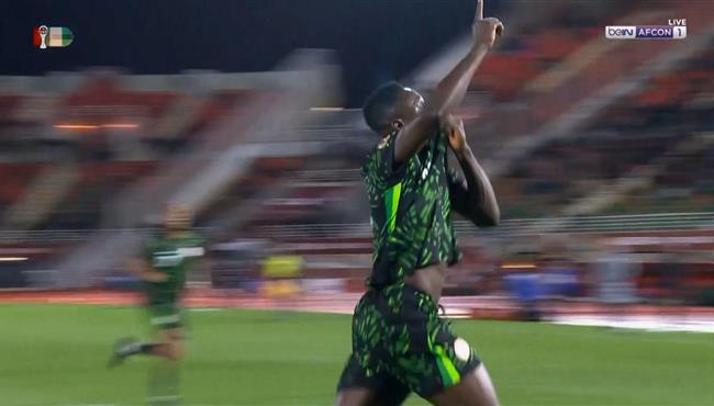 هدف نيجيريا الرابع في مرمي موزمبيق بكأس أمم أفريقيا
