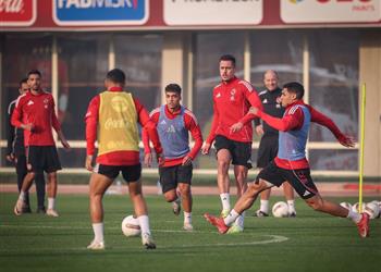 مران الأهلي توروب يعقد محاضرة وعودة اللاعب المصاب