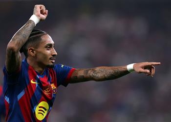 فيديو رافينها يسجل هدف برشلونة الرابع أمام أتلتيك بلباو في السوبر الإسباني