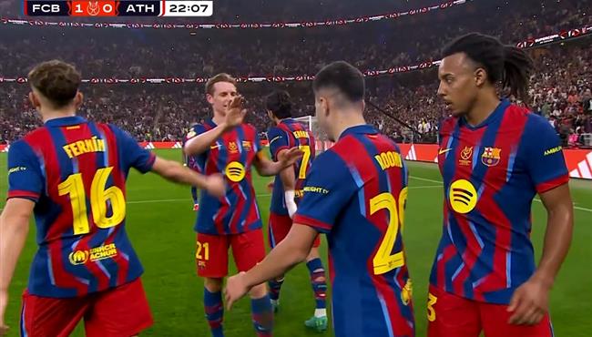 اهداف مباراة برشلونة وأتلتيك بلباو 5 0 كأس السوبر الاسباني
