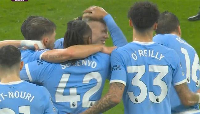 اهداف مباراة مانشستر سيتي وفولهام 3 0 الدوري الانجليزي