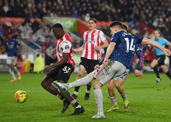 فيديو آرسنال يتعثر بتعادل محبط مع برينتفورد في الدوري الإنجليزي