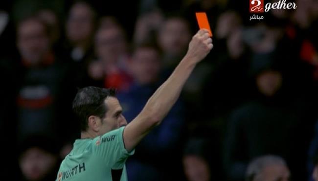 طرد جارسيا في مباراة برشلونة واتلتيكو مدريد بكأس ملك اسبانيا