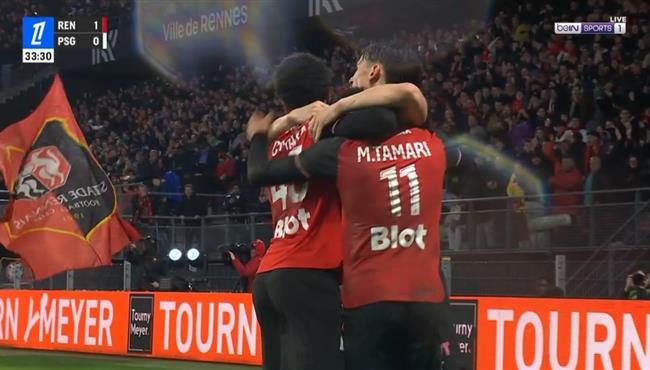 اهداف مباراة باريس سان جيرمان ورين 3 1 الدوري الفرنسي