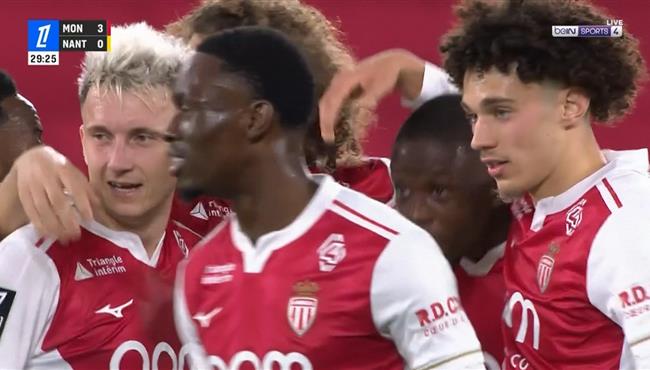 اهداف مباراة نانت وموناكو 1 3 الدوري الفرنسي