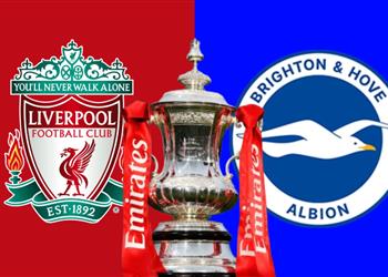 موعد والقناة الناقلة لمباراة ليفربول وبرايتون اليوم في كأس الاتحاد الإنجليزي والمعلق