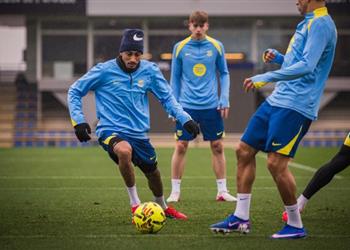 موقف رافينها وراشفورد من مباراة برشلونة وجيرونا في الدوري الإسباني