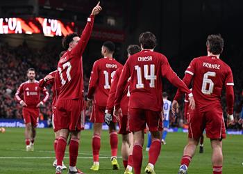 فيديو كورتيس جونز يسجل هدف ليفربول الأول أمام برايتون