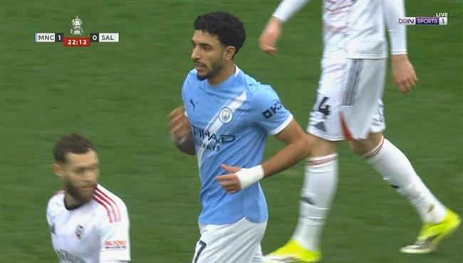 ملخص لمسات عمر مرموش امام سالفورد سيتي في كأس الاتحاد الانجليزي