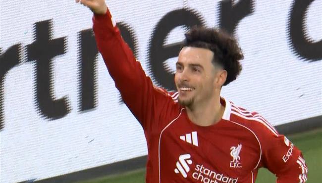 هدف ليفربول الاول في مرمي برايتون بكاس الاتحاد الانجليزي