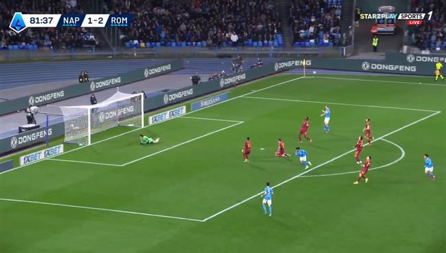 اهداف مباراة روما ونابولي 2 2 الدوري الايطالي