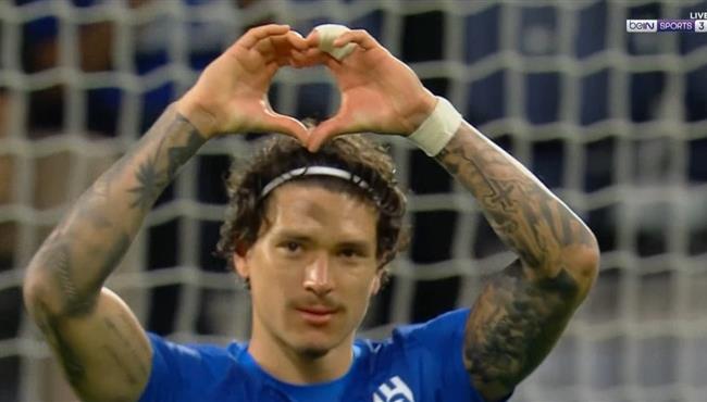 هدف داروين نونيز الاول في مرمي الوحدة بدوري ابطال اسيا