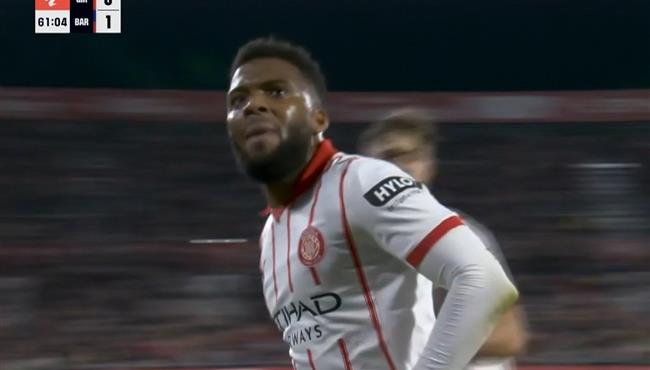 هدف تعادل جيرونا مع برشلونة 1 1 الدوري الاسباني