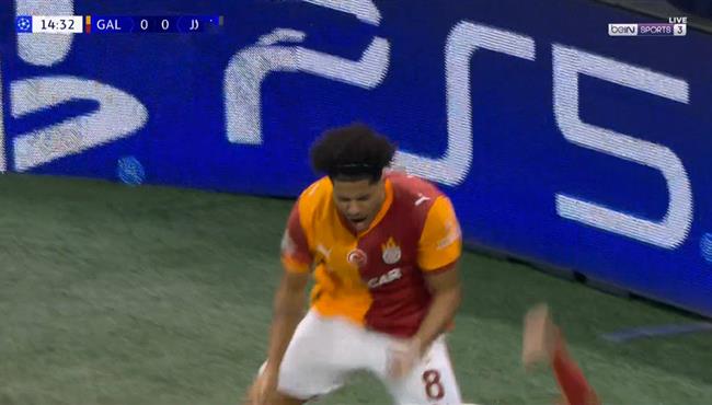 هدف جالطة سراي الاول الرائع في مرمي يوفنتوس بدوري ابطال اوروبا