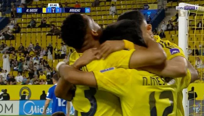 هدف فوز النصر علي أركاداغ 1 0 دوري ابطال اسيا 2