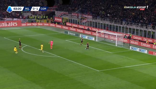 اهداف مباراه ميلان وكومو 1 1 الدوري الايطالي