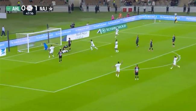 هدف تعادل الاهلي مع النجمة 1 1 اسيست رياض محرز